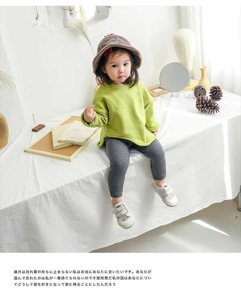 Children Pants Cotton Spring Autumn Kids Baby Leggings Fashion Trousers Girls Boys Pants