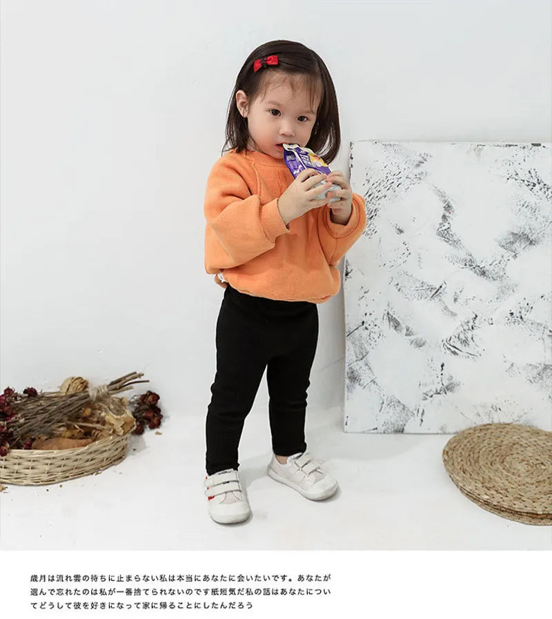 Children Pants Cotton Spring Autumn Kids Baby Leggings Fashion Trousers Girls Boys Pants