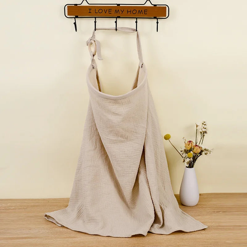 Cotton Breathable Breastfeeding Cover Mother Outdoor Nurse Cloth Adjustable Privacy Breastfeeding Apron Baby Feeding Nursing