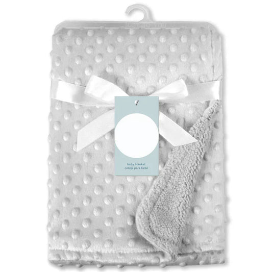 Baby Blanket Newborn Soft Fleece Baby Boy Blanket Solid Baby Girl Bedding Massage Baby Accessories