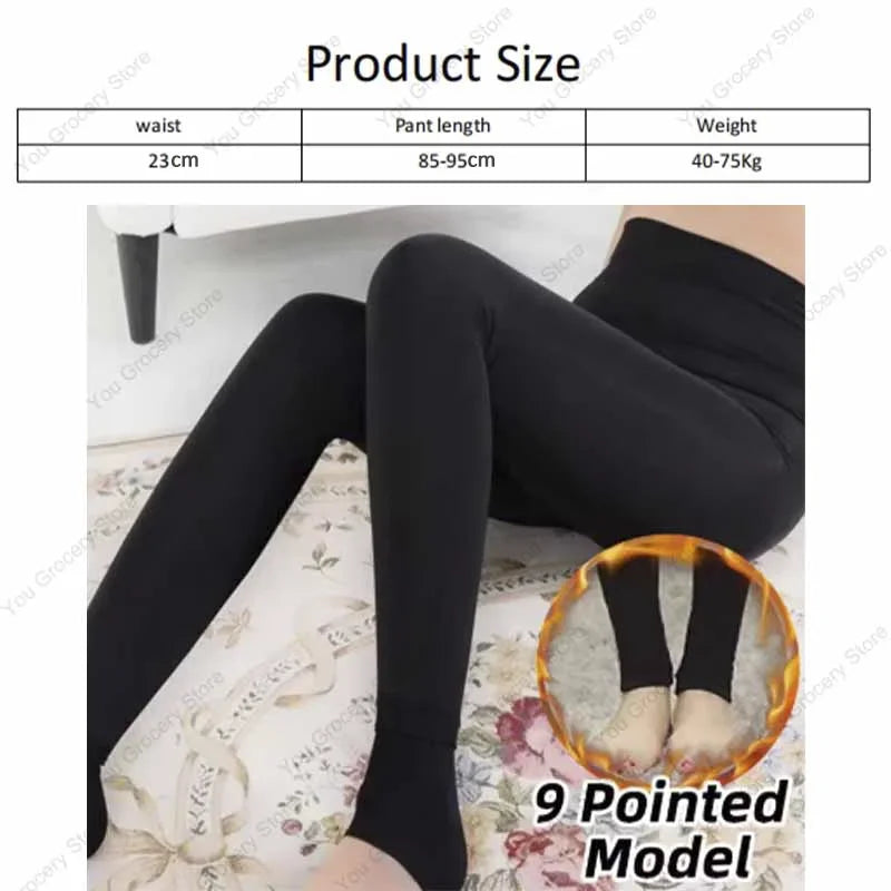 1pc Super Soft Fleece Leggings for Women, Thermal Winter Tights High Stretch, Warm Yoga Pants for Fitness & Everyday