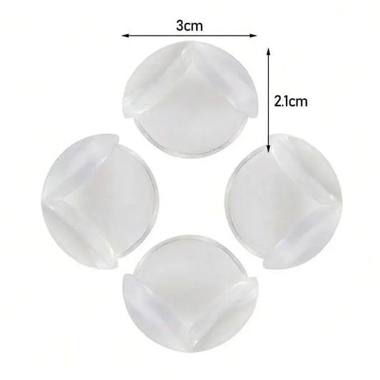12Pcs Child Baby Safety PVC Protector Table Corner Edge Protection Cover Anticollision Edge & Guards 12Pcs Child Baby Safety PVC
