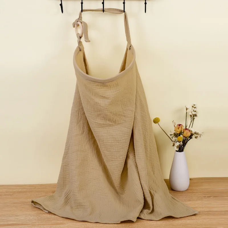 Cotton Breathable Breastfeeding Cover Mother Outdoor Nurse Cloth Adjustable Privacy Breastfeeding Apron Baby Feeding Nursing